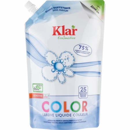 Detergenti ecologici - Detergent lichid pentru rufe colorate ecologic, 1,5 L