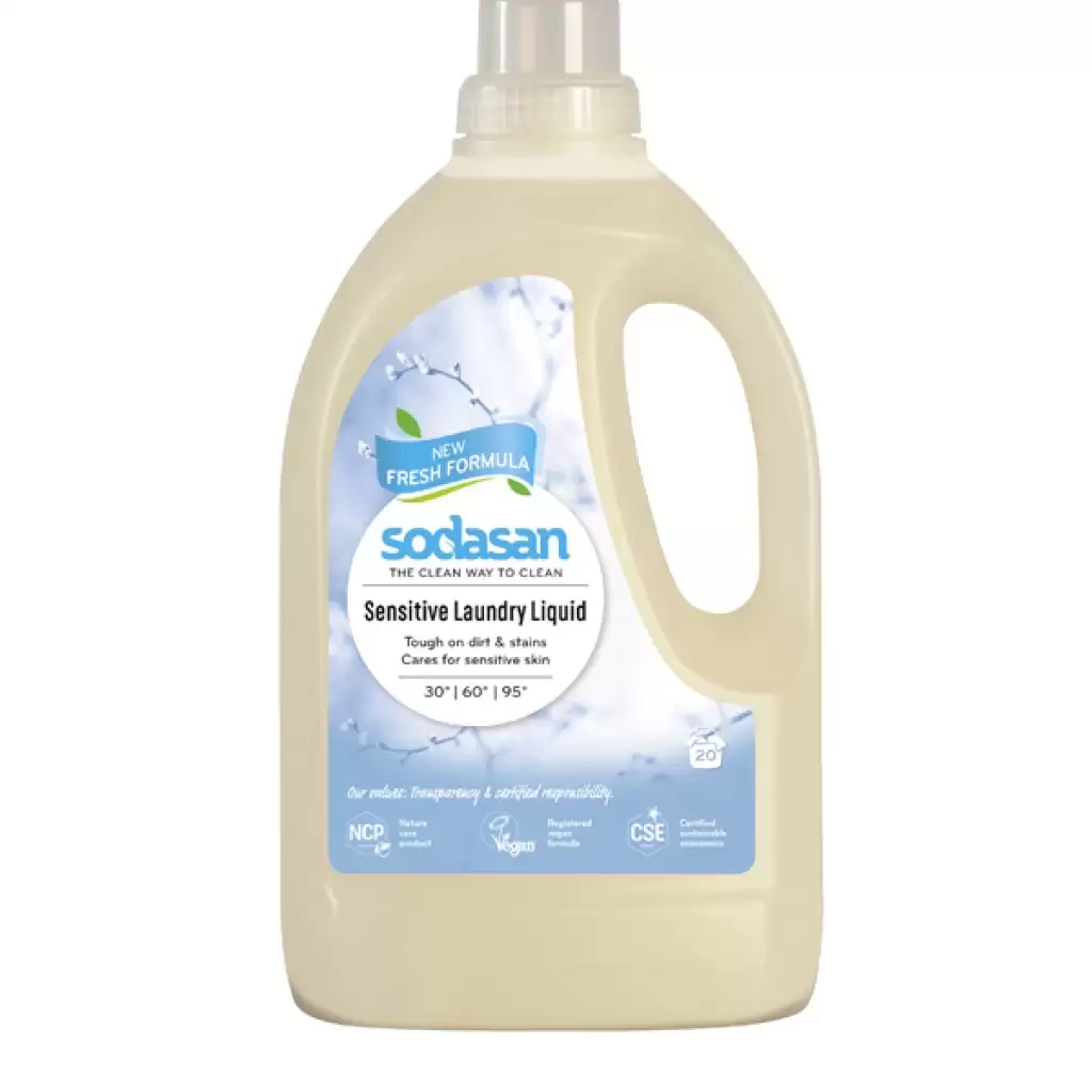 Detergent ecologic pentru rufe - Detergent lichid universal Sensitiv, 1.5 L