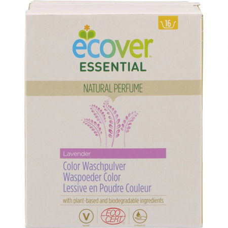 Detergent ecologic pentru rufe - Detergent pentru rufe colorata cu lavanda ecologic, 1,2 kg