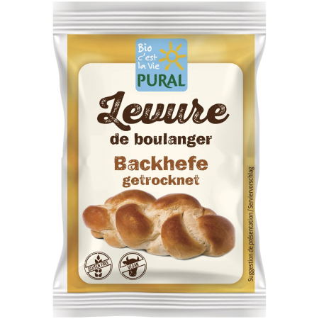 Alimente bio - Drojdie vegana, fara gluten, eco, 9 g