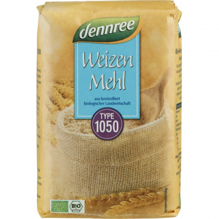 Alimente bio - Faina bio neagra de grau tip 1050, 1 kg