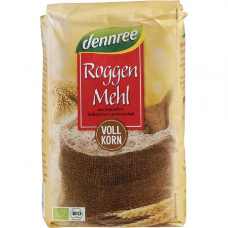 Alimente bio - Faina bio de secara integrala, 1 kg