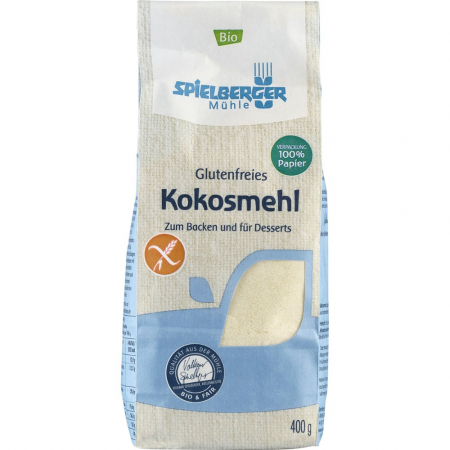 Faina de cocos bio fara gluten, 400 g