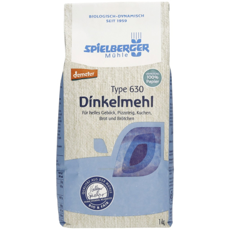 Alimente bio - Faina de spelta tip 630, eco, 1 kg