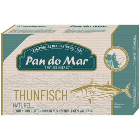 Conserve de peste bio - File de ton in suc propriu, 120 g