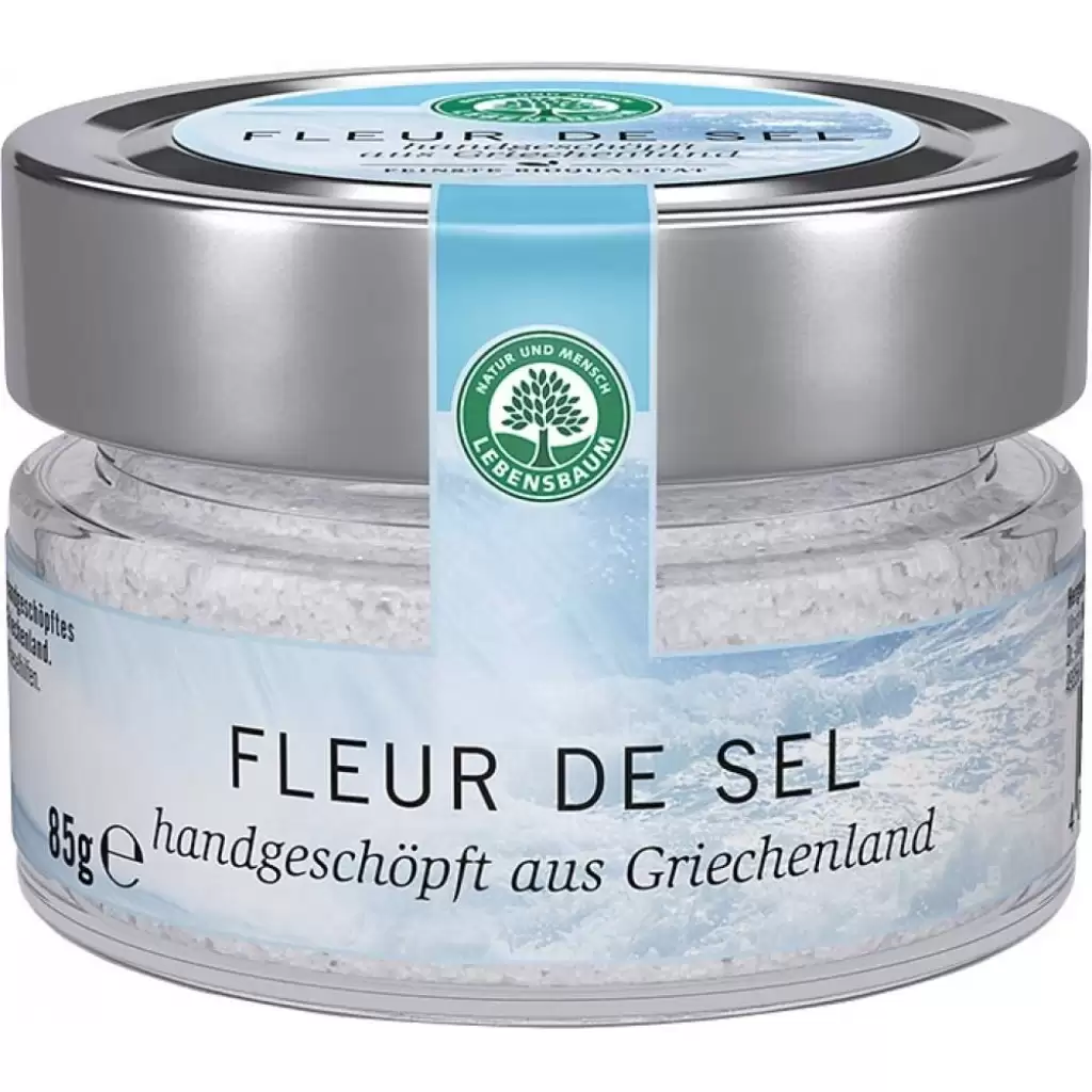 Sare si mixuri de sare - Flori de sare neiodata din Grecia, 85 g