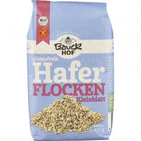 Musli si terci - Fulgi mici de ovaz bio fara gluten, 475 g