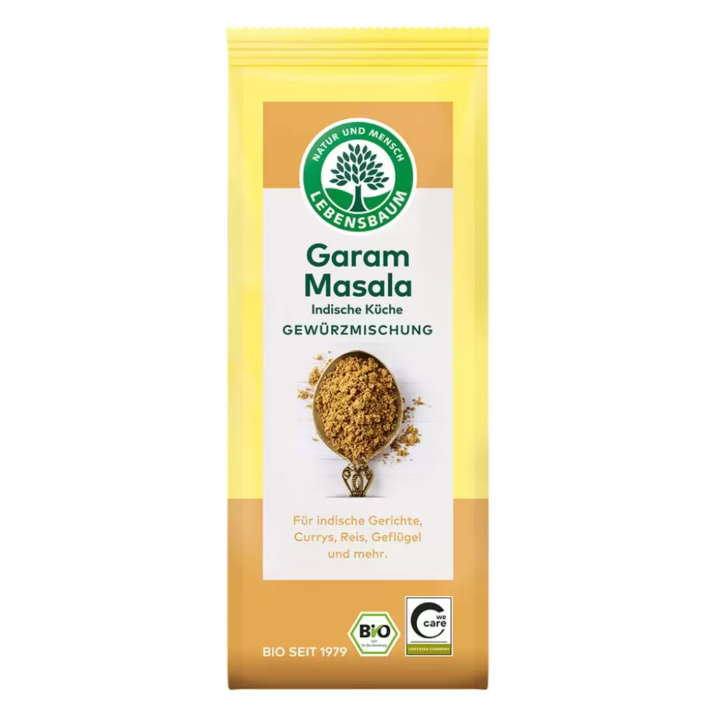 Condimente bio - Garam Masala pentru bucataria Indiana, eco, 40 g