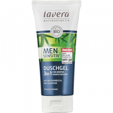 Produse ingrijire barbati - Gel de dus 3 in 1 barbati pentru corp, par si fata, 200 ml