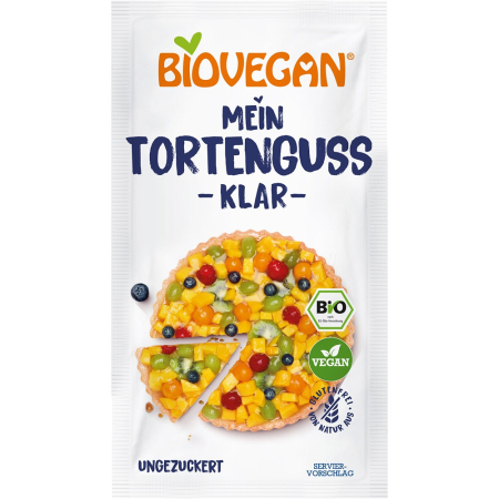 Ingrediente bio pentru copt - Gelatina bio vegana incolora, 12 g