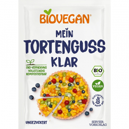 Inghetata bio si decoratiuni - Gelatina vegana incolora fara gluten, 2x6 g