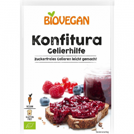 Inghetata bio si decoratiuni - Gelifiant fara gluten, 22 g