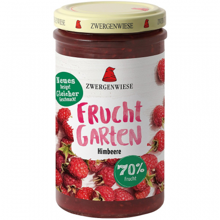 Gemuri si dulceata bio - Gem BIO de zmeura indulcit cu nectar de agave fara gluten, 225 g