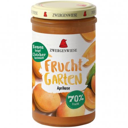 Gemuri si dulceata bio - Gem de caise indulcit cu nectar de agave, 225 g