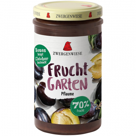 Gemuri si dulceata bio - Gem de prune indulcit cu nectar de agave, 225 g
