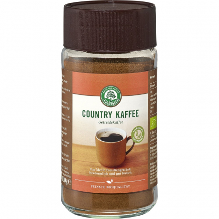 Cafea bio din cereale - Inlocuitor cafea solubila fara cofeina, 100 g