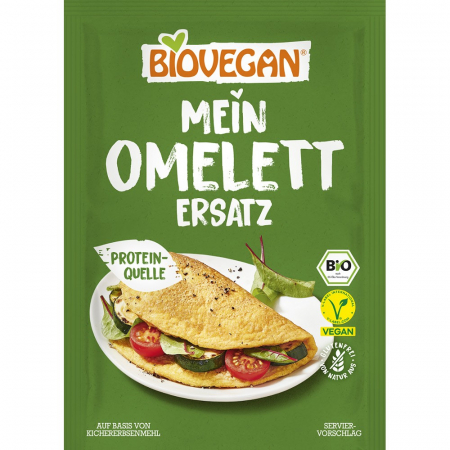 Alimente bio - Inlocuitor vegan pentru omleta bio fara gluten, 43 g