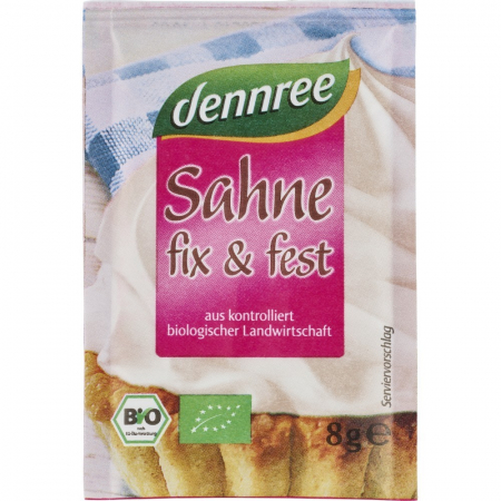 Ingrediente patiserie bio - Intaritor pentru frisca bio, 32 g