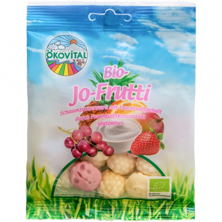 Jeleuri bio - Jeleuri cu fructe si iaurt bio fara gluten, 80 g