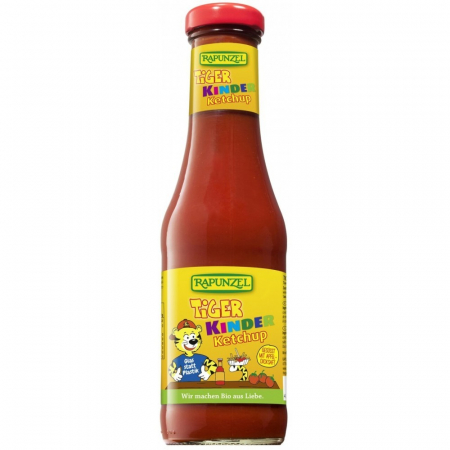 Ketchup bio - Ketchup de tomate bio indulcit cu nectar de mere pentru copii, 450 ml
