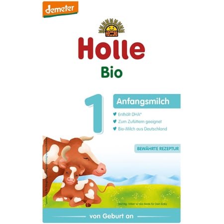 Lapte praf bio - Lapte praf bio de vaca pentru sugari, de la nastere, Formula 1, 400 g