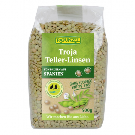 Legume bio - Linte troja bio maro, 500 g