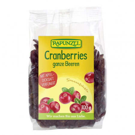 Fructe, nuci, alune si seminte - Merisor bio, 100 g