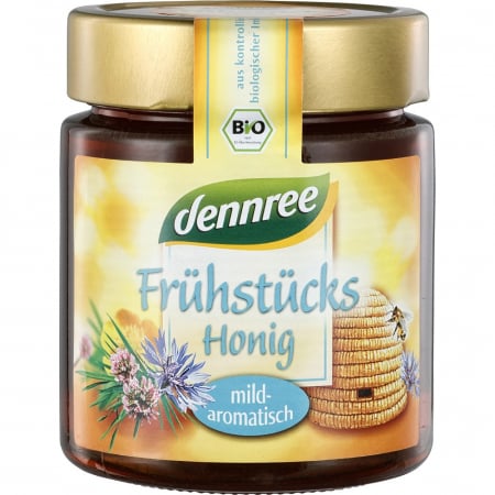 Indulcitori bio - Miere poliflora bio pentru mic dejun, 500 g