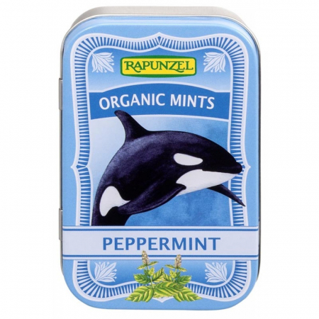 Bomboane bio - Mints drajeuri ecologice de mentă HIH, 50 g