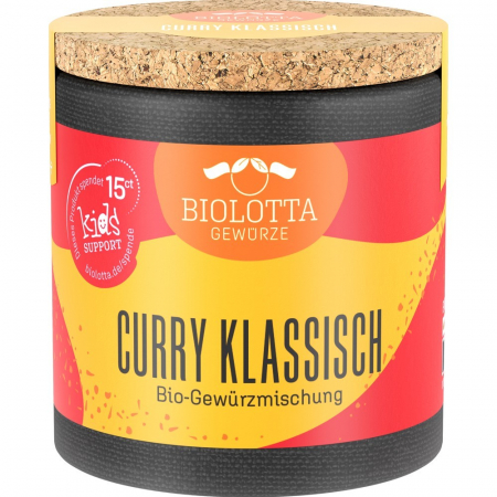 Alimente bio - Mix de condimente bio curry clasic, 40 g
