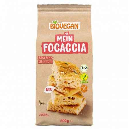 Mix de faina bio pentru focaccia fara gluten, 500 g