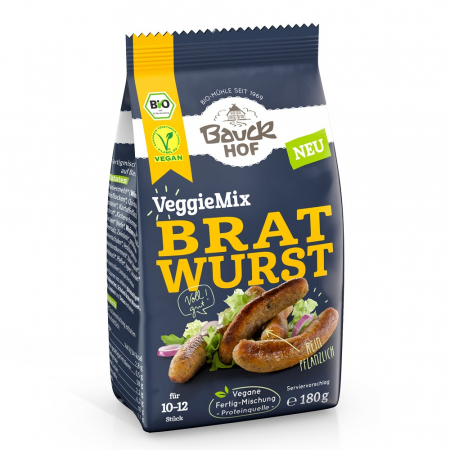 Mixuri bio si blaturi - Mix pentru carnati vegani, 180 g