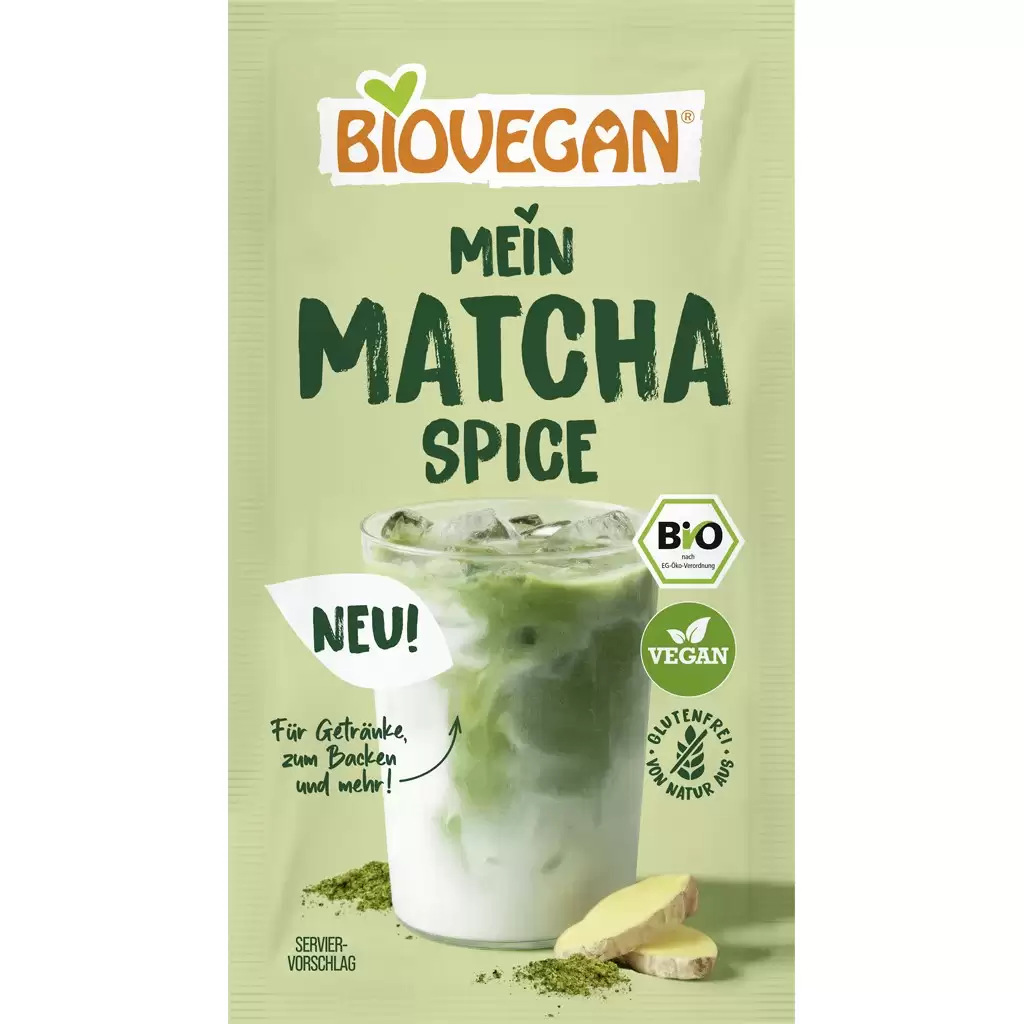 Mixuri bio si blaturi - Mix pentru Matcha Spice, nativ fara gluten, eco, 7 g