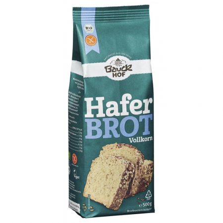 Mixuri bio si blaturi - Mix pentru paine din ovaz integral fara gluten, 500 g