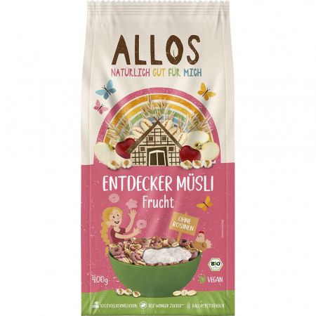 Musli bio - Musli cu fructe bio pentru copii, 400 g