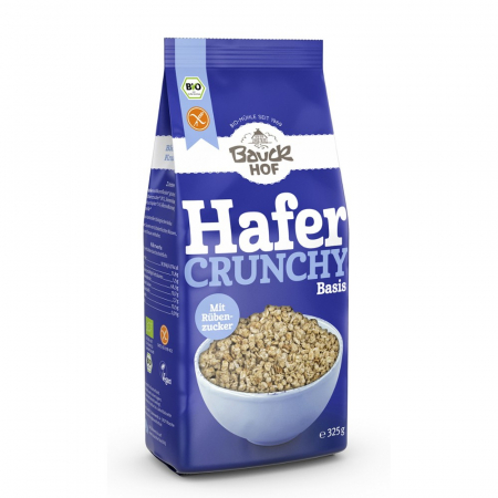 Musli bio - Musli de baza cu ovaz bio crocant fara gluten, 325 g