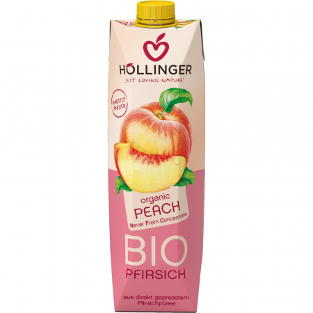 Sucuri din fructe si legume bio - Nectar bio de piersici, 1 L