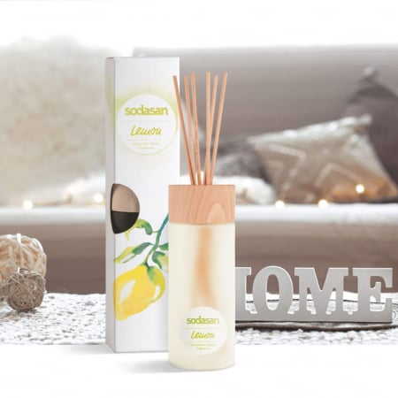 Detergenti ecologici - Odorizant de camera bio cu lamaie, 200 ml