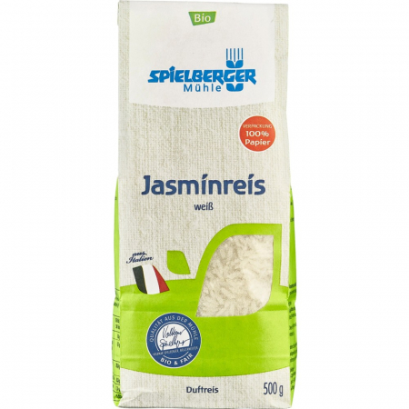 Alimente bio - Orez Jasmin alb ecologic, 500 g