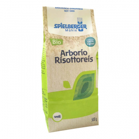 Orez bio - Orez risotto Arborio alb, 500 g