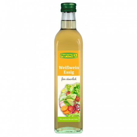 Uleiuri, grasimi si otet - Otet bio din vin alb, 500 ml