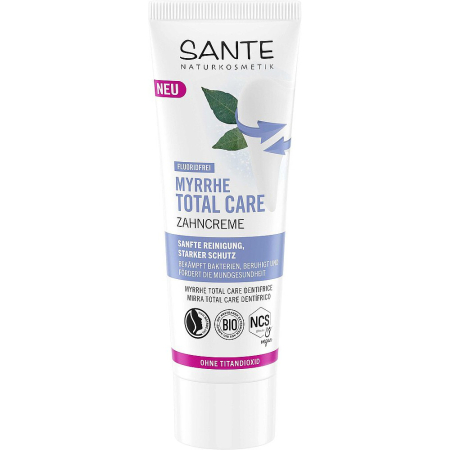 Pasta de dinti - Pasta de dinti Total Care cu smirna, fara fluor, 75 ml