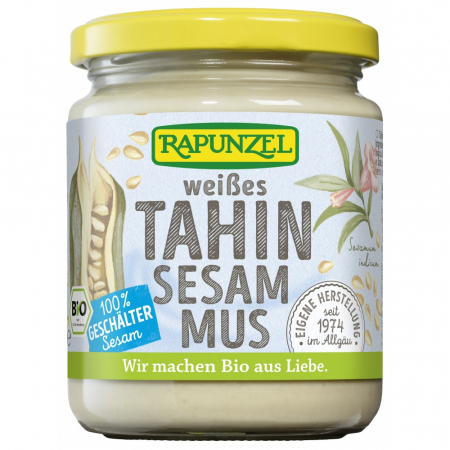 Dulceata si creme bio - Pasta Tahin bio alb Vegana, 250 g