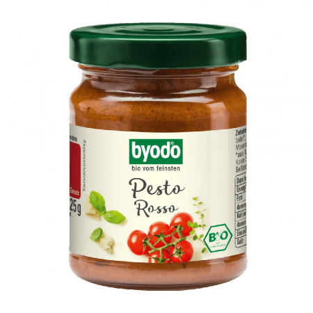 Pesto bio - Pesto rosso fara gluten, 125 g
