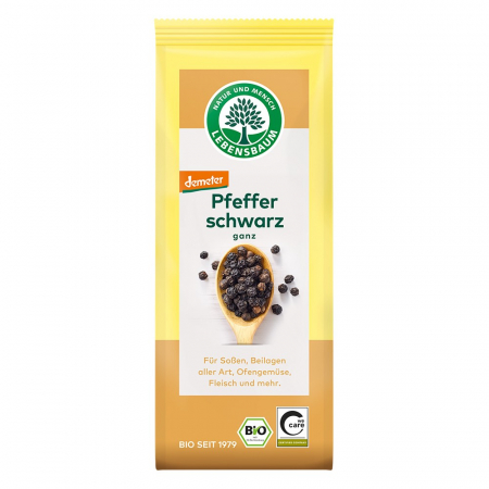 Alimente bio - Piper negru boabe eco, 50 g