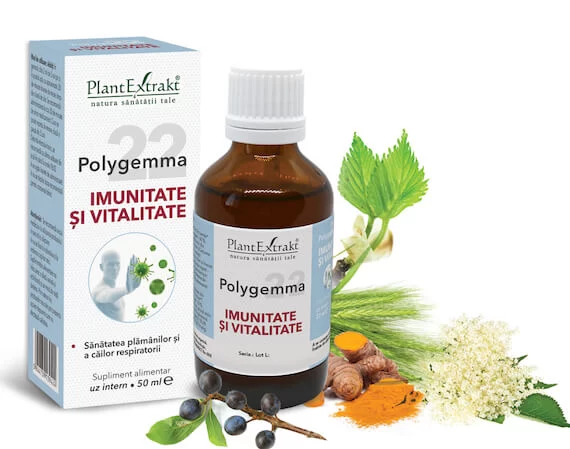 Suplimente diverse - Polygemma 22 - Imunitate și Vitalitate