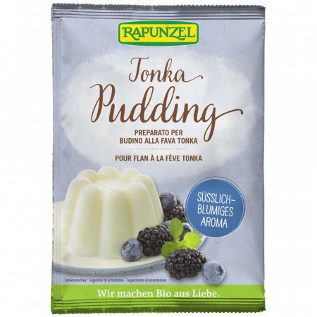 Budinca bio - Pudra budinca cu Tonka, 40 g