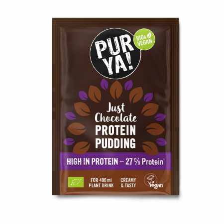 Budinca bio - Pudra de budincă proteică cu cacao, 46 g