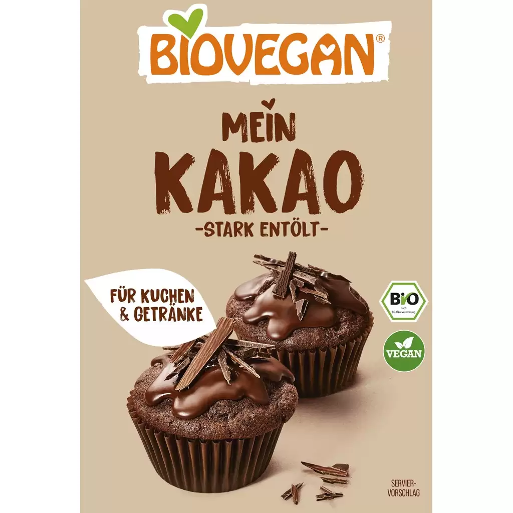 Cacao bio - Pudra de cacao degresata, eco, 125 g