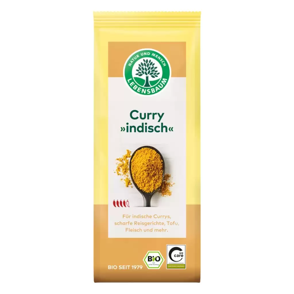 Condimente bio - Pudra de curry indian, eco, 50 g